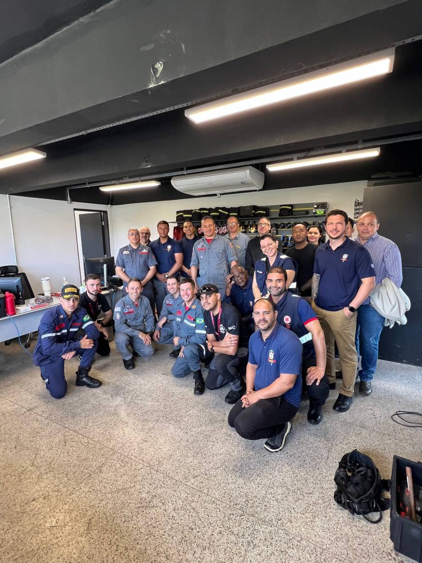 Visita Técnica à Escola Superior de Bombeiros